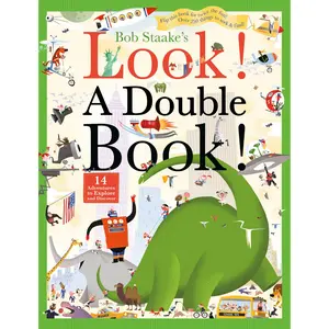 Look! A Double Book! by Bob Staake [Paperback Book]