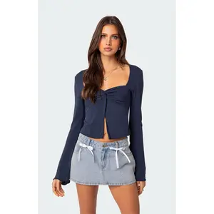 Edikted Women's Maxine Twist Front Top