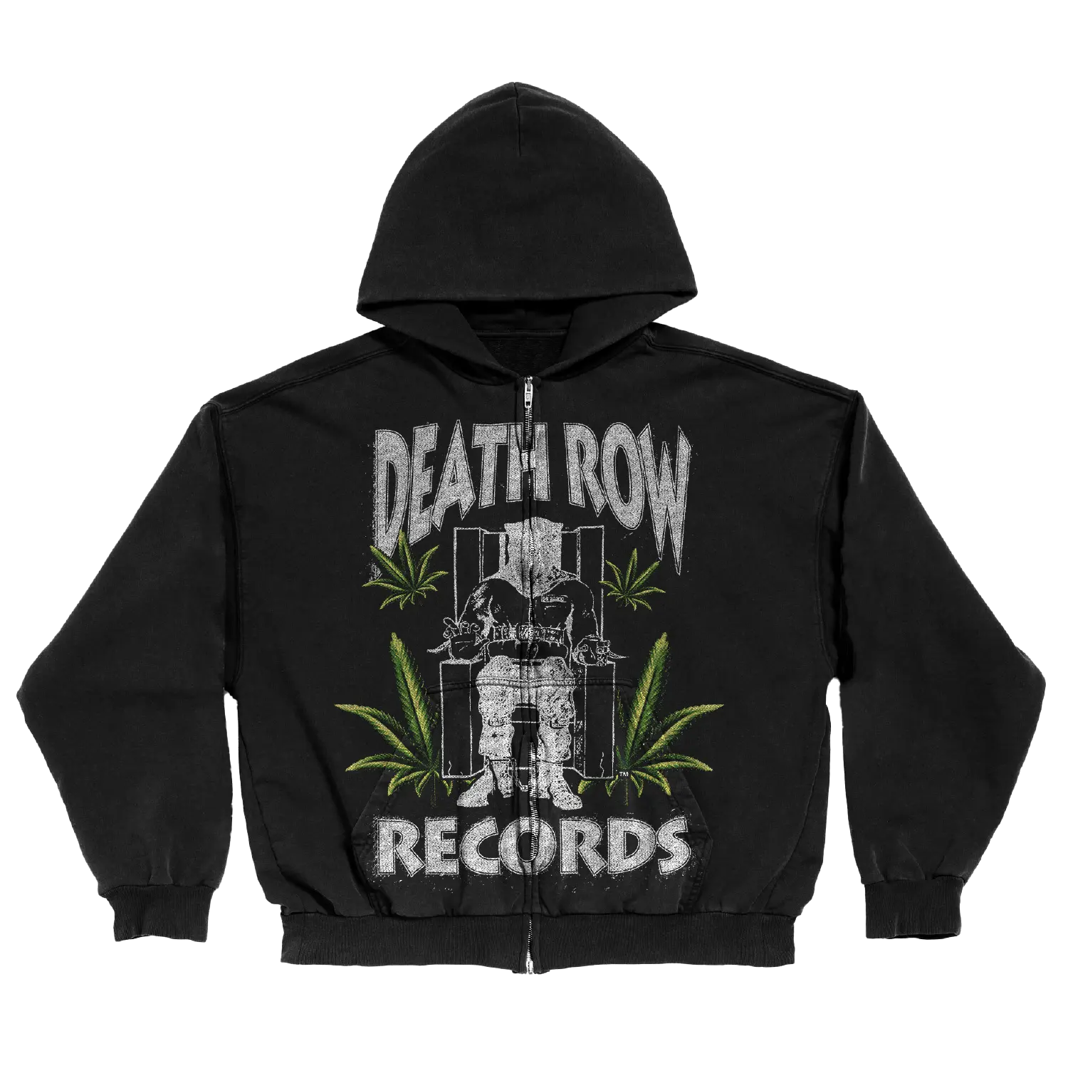 Death Row Records 420 Zip Hoodie