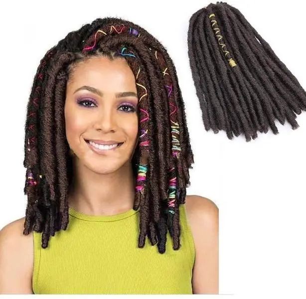 Dread Locs Crochet Braids — Japanese Silk, 20 Pieces