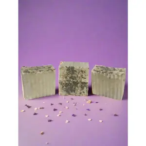 Soothing  Lavender, Oatmeal and Honey Bar Soap
