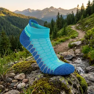 Balega Silver Compression Fit Performance No Show Athletic Running Socks for Men and Women - 1 Pair of Breathable Moisture-Wicking Lightweight Cushioned Socks Perfect for Sports Jogging Gym Workout Marathon Training and Daily Wear