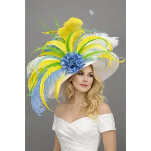 Poppies - Kentucky Derby Hat