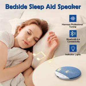 X3pro Pillow Speaker Bluetooth 5.4 Under Pillow Sound Machine - HiFi Stereo White Noise with 30/60/90 Min Timers for Bedroom  Wireless Bluetooth Nest Mini Speaker