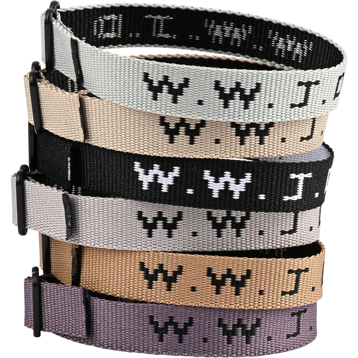 WWJD Bracelet Pack for Women Men, Christian  Gifts Wristbands, Adjustable WWJD Bracelets Bulk What Would  Do Bracelet