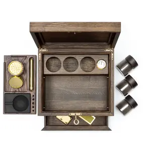 High quality men's personal storage box Jewelry Boxes Organiser Smooth