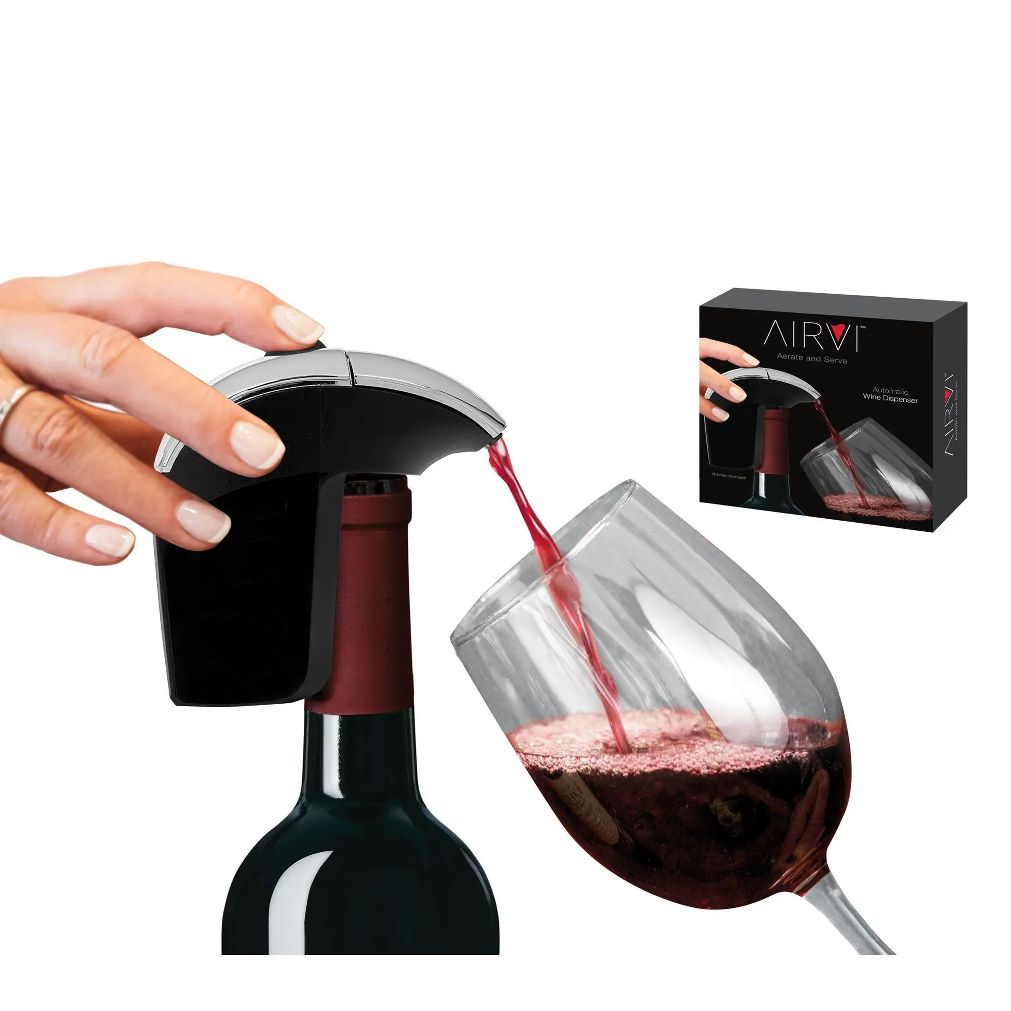 AirVi Automatic Wine Dispenser and Aerator AirVi Automatic Wine Dispenser and Aerator