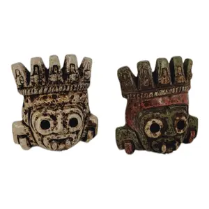 Tlaloc Aztec Screaming Whistle, Tlaloc Aztec God Of Water Decor Traditional