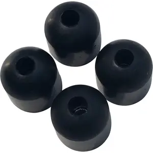 (4 Pack) Rubber Screw  Bumpers - Shed Doors, Sliding Door & Cabinets