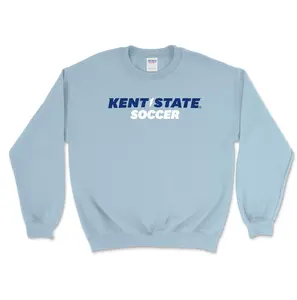 Kent State Light Blue Soccer Crewneck Sweatshirt