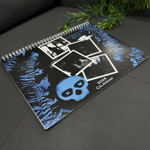 Lights Out 2026 Wall Calendar, Dark Romance Wall Calendar,Bookish Calendar