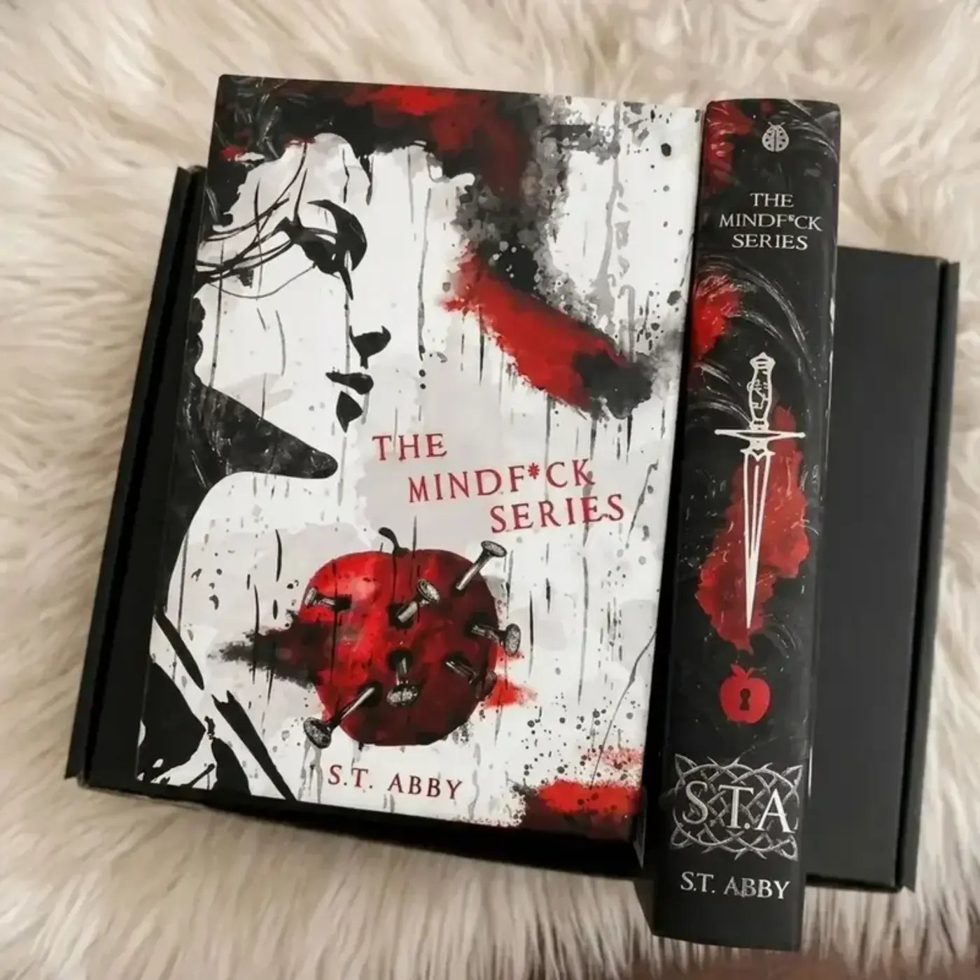 The Mindfck Series Special Edition S.T. Abby Book 1-5, Dark Romance Revenge Story, BookTok Viral Books, Dark Romance Mindfck Series Hardcover Special Edition, Romance Thriller