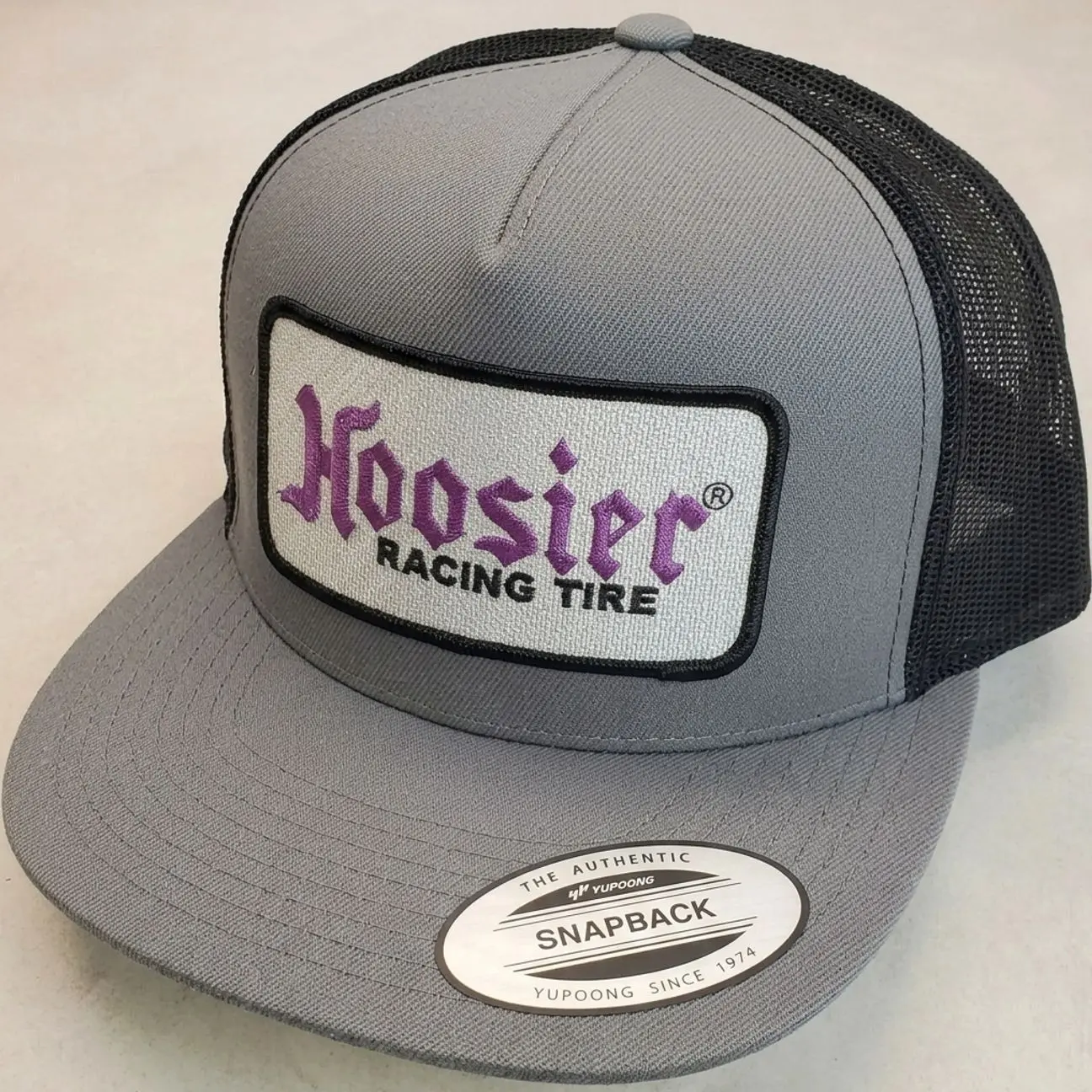 Hoosier Raciing Tire Embroidered Retro Hat Trucker Hat Many Colors Snapback Hat, Unisex Casual Street Style, Gift Idea For Her Him, Unisex Everyday Wear