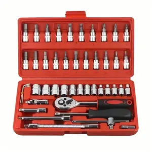 Screwdriver set Multifunctional Ratchet Socket Wrench hardware toolbox