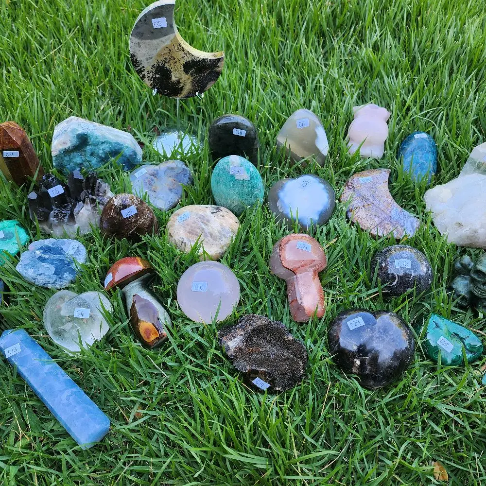 Gemstone Display Flash Sale 1pc - Pick your Own Crystal Decor