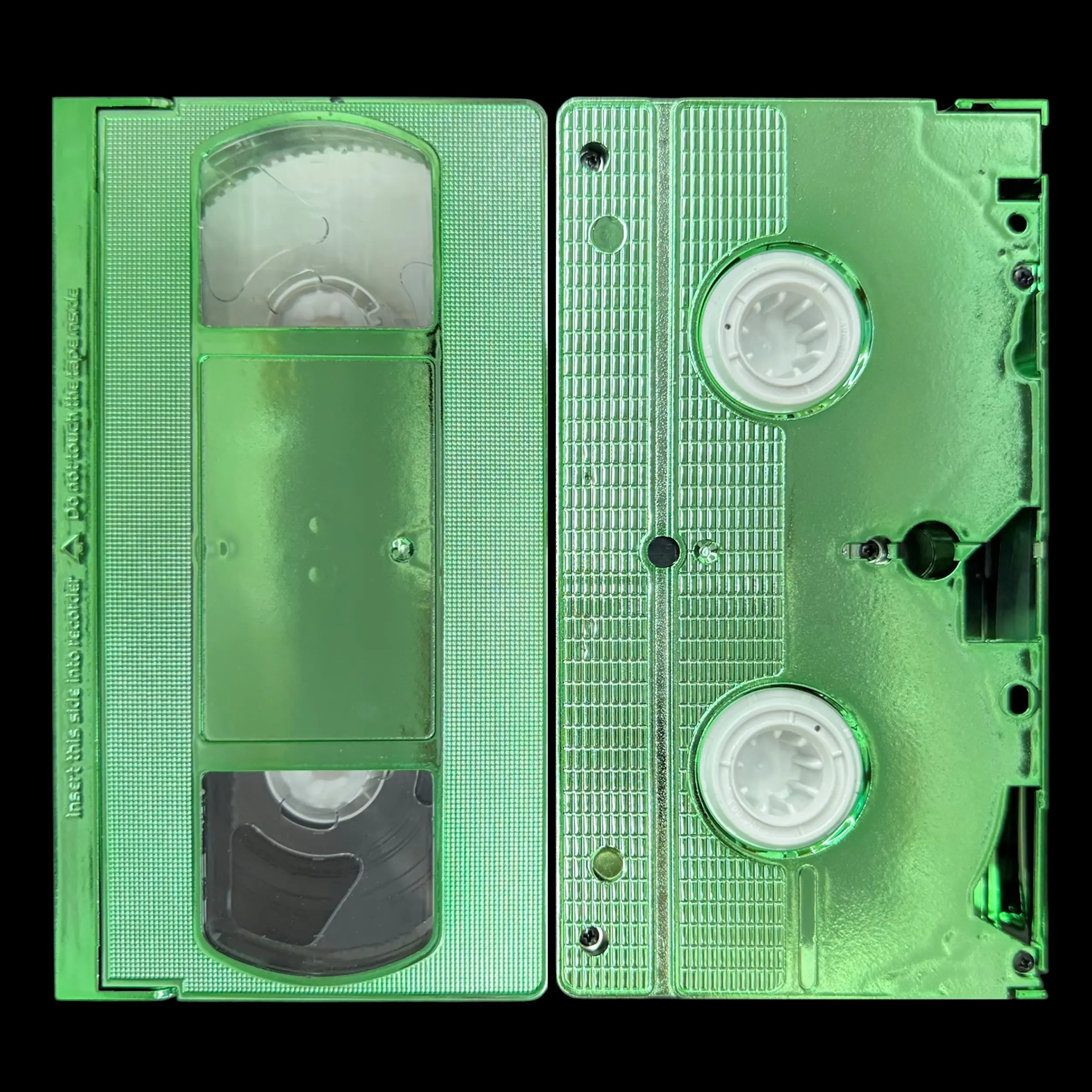 Metallic Green VHS Tape Shell w/T-150 Tape