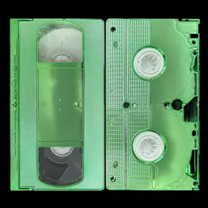 Metallic Green VHS Tape Shell w/T-150 Tape