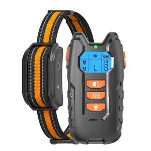 Remote Dog Training Collar, 1/2 Counts Waterproof Dog Training Collar with LCD Display, Vibration Dog Training Collar, Pet Supplies