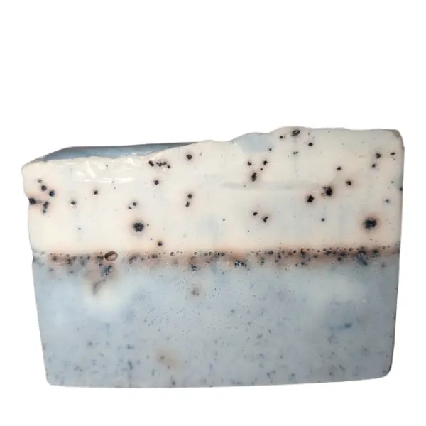 Sandalwood Dreams Artisan Soap Bar with Goat Milk, Mango Butter, and Calming Sandalwood | Unique Swirled Design, Perfect for Gift-Giving & Sensitive Skin, Moisturizer, Nourishing, Hydrating, Glycerin, Hazel&Honey, Naturally Derived, Body Wash, Solid
