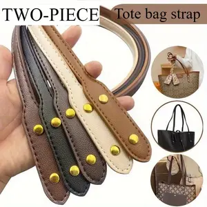 2pcs 72cm Women's Handbag Shoulder Straps Classic Durable Style PU Material + Universally Compatible Replace Old Straps / Upgrade Your Bag's Style