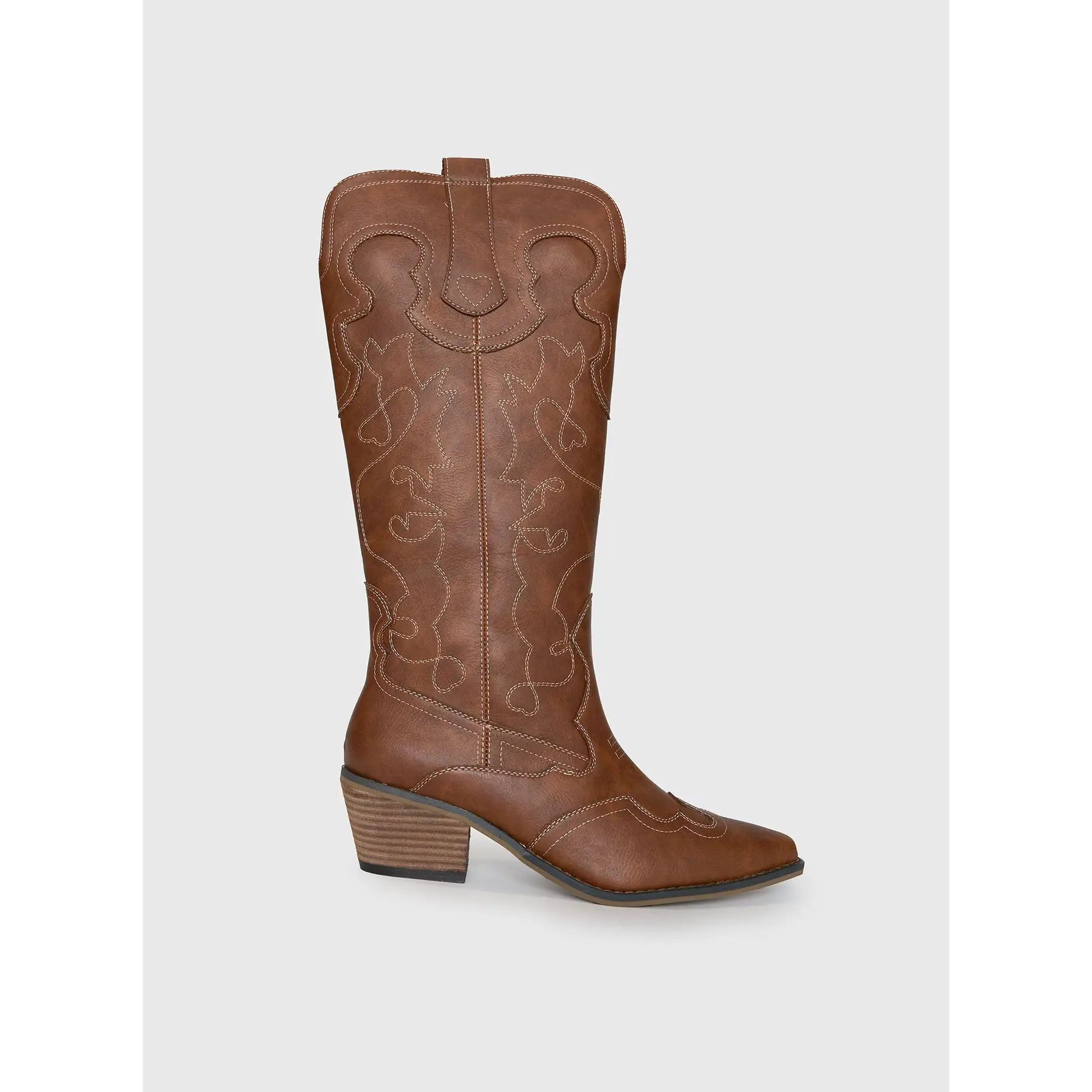 Therapy Malvin Cowboy Boots Tan