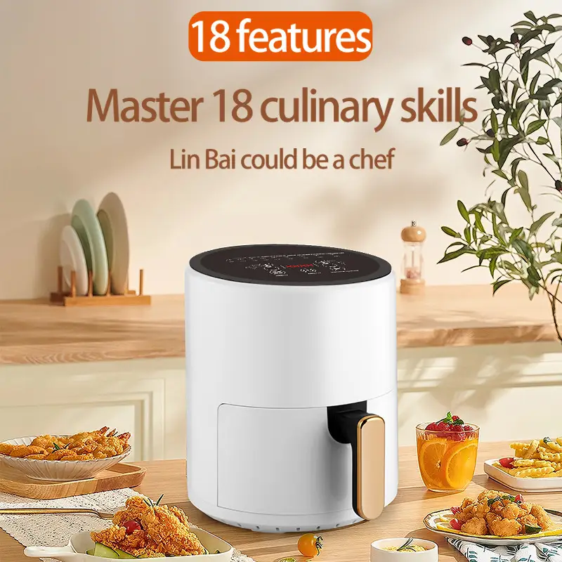 6L Large capacity Air Fryer Multi-functional Household Touch Air Fryer,18 Featur...
