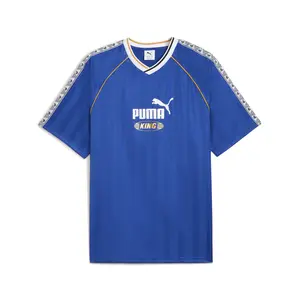 PUMA Mens King Relaxed Jersey Casual - Blue