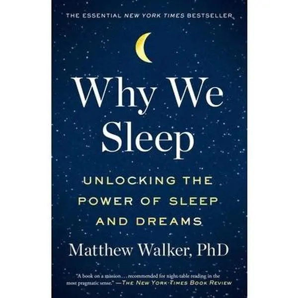 USED Book - Why We Sleep: Unlocking the Power of Sleep and Dreams by Walker, Matthew (Paperback) - english