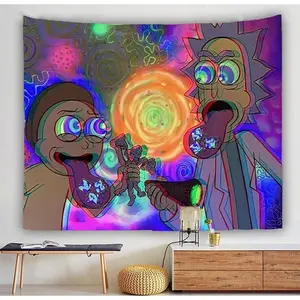 Rsefly Anime Tapestry Wall Hanging Tapestry for Bedroom Aesthetic Living Room Cool Funny Tapestries
