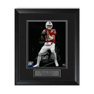 Drake Maye Unsigned Photo Framed to 11x14