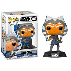 Funko Pop! Ahsoka Clone Wars, Season 7 409 Vinyl Figure in PopShield Protector