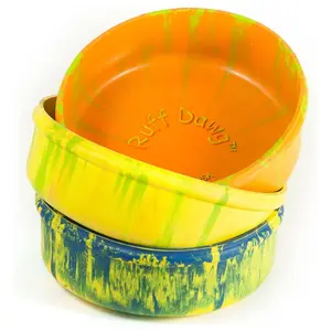 Ruff Dawg Rubber Bowls
