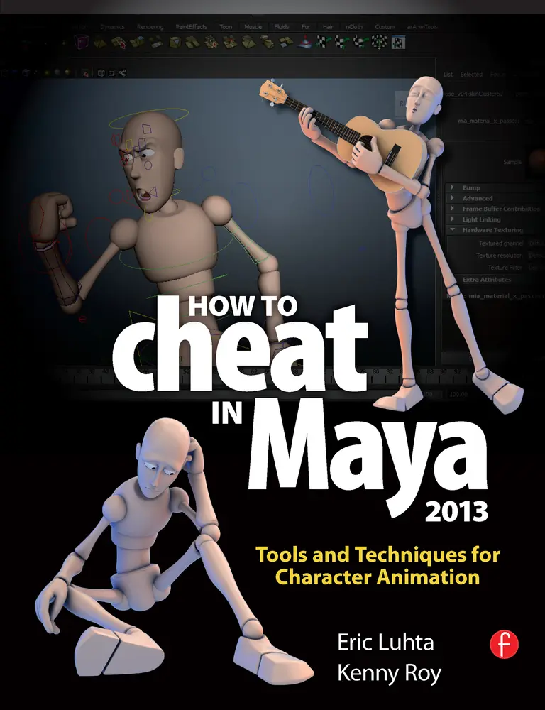 USED Book - How to Cheat in Maya 2013: Tools and Techniques for Character Animation by Luhta, Eric (Paperback) - english