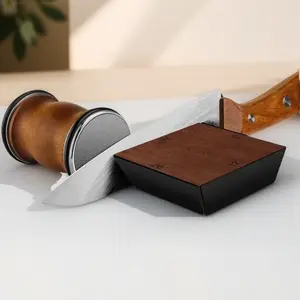 Multifunctional Rolling Sharpener Magnetic Whetstone for Kitchen Knives Professional Sharpening Stones for Home Kitchen Outdoor Camping DIY Easy to Use Extend Blade Life Improve Cutting Efficiency Portable