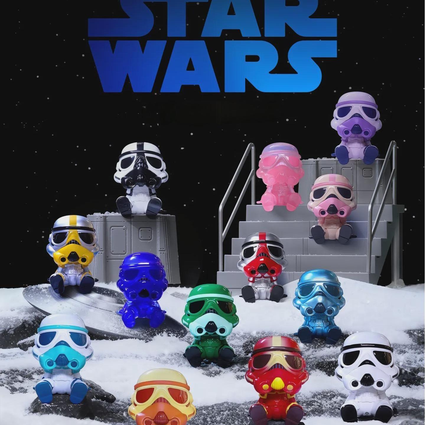 MINISO Star Wars Collection Stormtrooper Legion Icon Box Blind Box - Imperial Mini Figurine | Trendy Desk Decor & Perfect Gift for Teens, Students, Collectors & Boyfriends