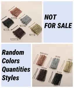 【NOT FOR SALE】Random Colors, Quantities, and Styles Bun Hair Pins for Women Girls All Hair Types