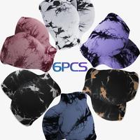 Six-piece tie-dyed set