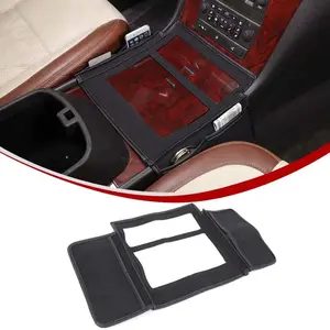 For Cadillac Escalade 2007-2014 Car Center Console Gear Shift Cover Wiht Storage Bag Protective Mat Car Accessories