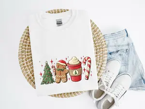 Red Gingerbread Man Shirt Crew