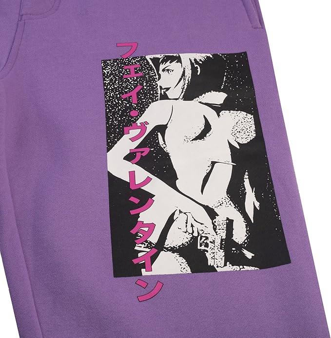 Cowboy Bebop Faye Valentine Men's Sleep Set Pajama 2-Pack T-Shirt Joggers