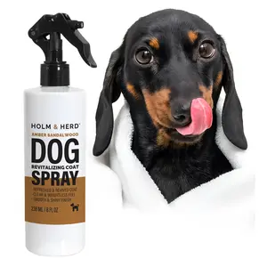 Holm & Herd Luxe Dog Revitalizing Coat Spray - Formula for Refreshed & Revived Coat - 8 FL OZ Bottle