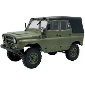 RC Rock Crawler 1/12 Scale, 4WD Military Off-Road Truck with Smooth Steering RTR