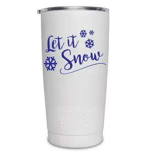 20oz Tumbler - Let it Snow