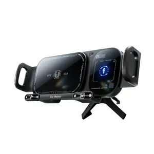 Wireless Charging Phone Holder Car Mount forFolding Screen/Universal Smartphone, 90° RotatingCar Mount Output Power 15W, Super Stable Air VentCell Phone Car Mount with Hook Clip, One ButtonRelease for iPhone, Samsung, Google, and OtherSmartphone