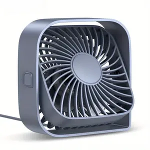 Personal Desktop Fan, 3-Speed Adjustable 4-Inch Mini USB Portable Fan, 360° Rotatable Silent Desk Fan, Ideal for Home, Bedroom, Dorm, Outdoor, Summer Gift