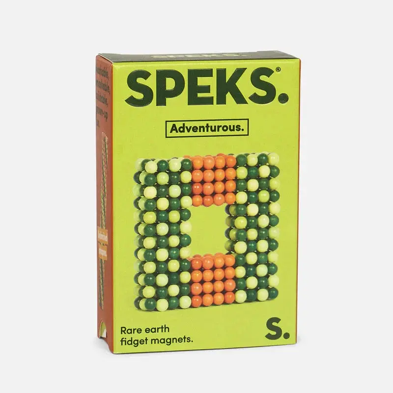 Speks 432 Bold Mix Fidget Magnets - Stress Relief Novelty Toy with 4 Available Colorways