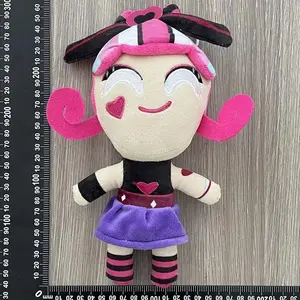 Shadow Milk Cookie Plush Doll Cookie Run Kingdom Big Gathering Collection Cute Birthday Surprise Present for Fans