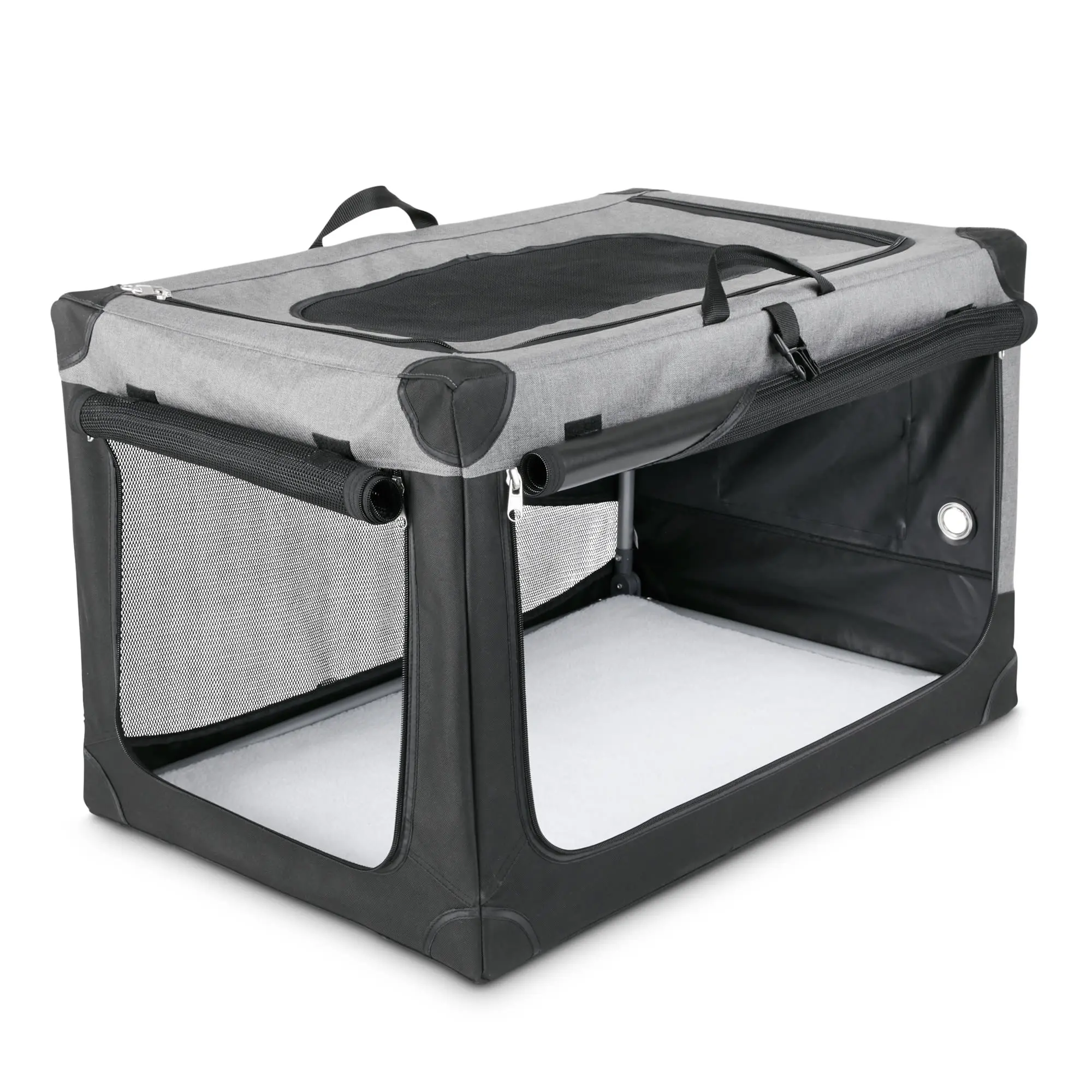 EveryYay Going Places Stow & Go Portable Canvas Dog Crate