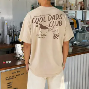 Cool Dads Club Personalized Shirt, Men's Dad T-Shirt, Gift for Father with Name and Year, Funny Dad Shirt, Unisex Men's Shirt, Coffee