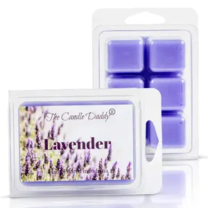 Lavender Scented Wax Melt - 1 Pack - 2 Ounces - 6 Cubes